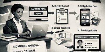 How to apply for TSC Number Online In Kenya (Step-by-Step Guide)