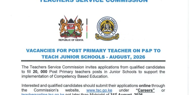 TSC Opens Application Portal For Confirmation of Interns; How to Apply